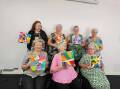 Canimbla CWA members participated in a Geometric Painting Workshop at the Cowra Library. Image supplied