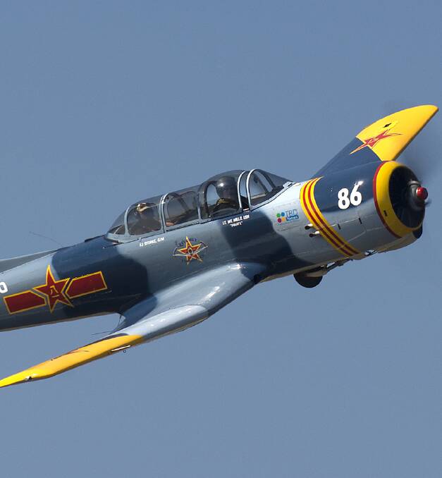 A Nanchang CJ-6 which  is a Chinese design twin-seat basic trainer will fly into Cowra as part of the Red Radials four day visit from November 23.