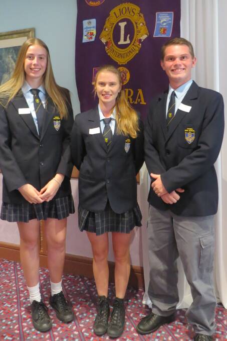 Cowra Lions Club held its Youth of the Year night at the Cowra Services Club on February 14.