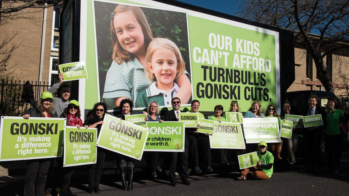 The Gonski Mobile Billboard will be in Cowra on May 25.