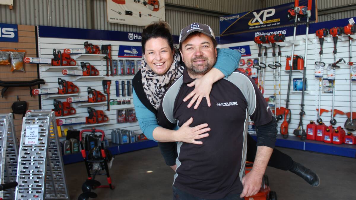 Adam and Lisa Besedic are the sponsors of the Cowra Show's Wife Carrying competition. Are you willing to put your relationship to the test?