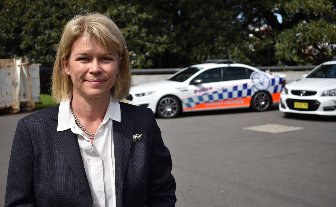 Towards Zero – Katrina with 1 of the 28 new highway patrol vehicles to hit NSW roads. Of the 28 new vehicles, 14 have already been delivered and are on the road in Bathurst, Wagga Wagga, Tamworth, Armidale, Tweed, Dubbo, Byron Bay, Grafton, the Hunter, Nowra, Goulburn, Gundagai, Albury and Lismore.