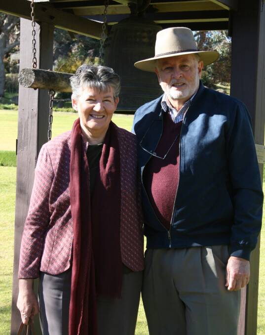  Kerry Herborn and her husband, Town Planner Mr Peter Herborn, recently visited the Cowra Japanese Garden and Cultural Centre to meet with directors and staff. 