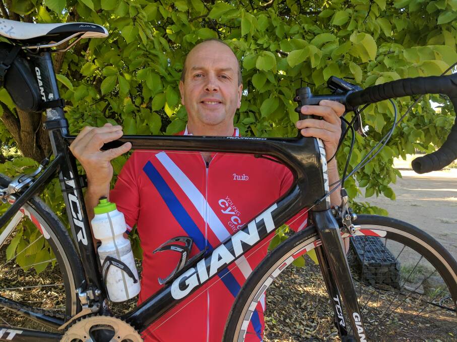Sean Sampson of Young will be one of 100 riders taking part in the Royal Far West Ride for Country Kids from March 12 - 14, with Cowra one of the stops on the way. 