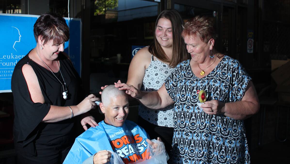 Pam Porter raised more than $2700 during her World's Greatest Shave campaign. 