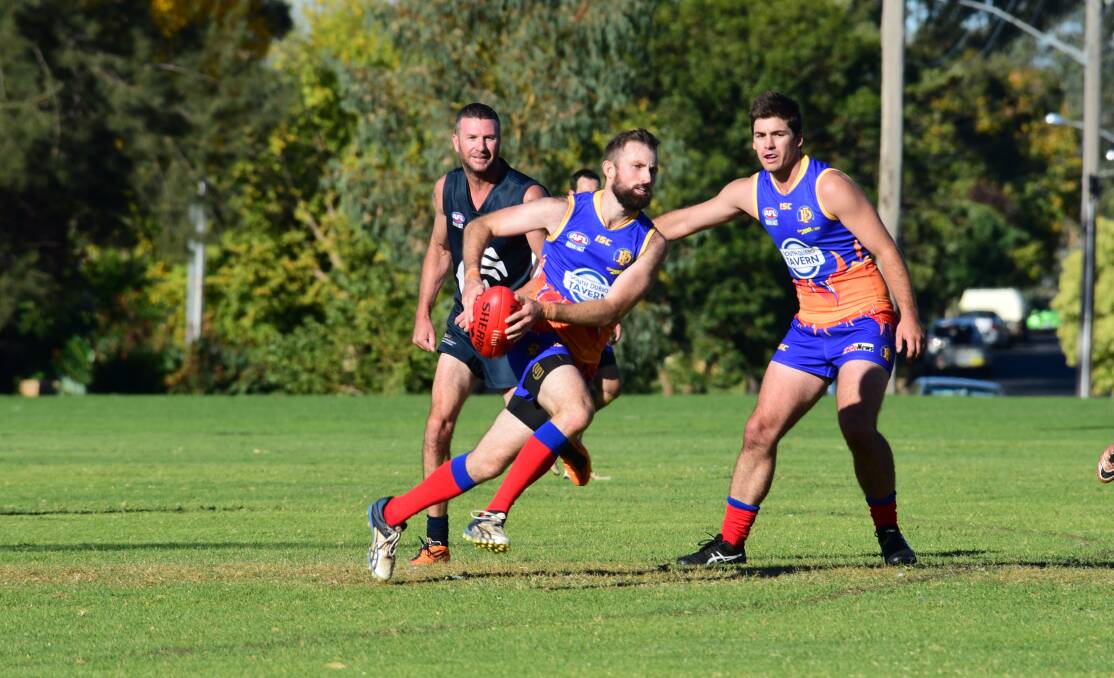 FLYING START: Mick Daly and the Dubbo Demons eased past Cowra on Saturday. Photo: BELINDA SOOLE