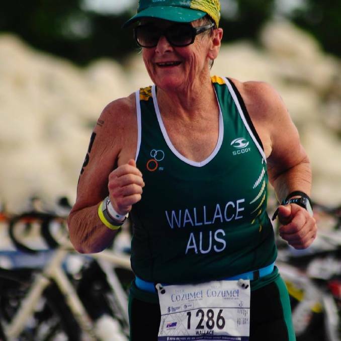 Sally Wallace finished first in her division at the Mudgee inter-club race.