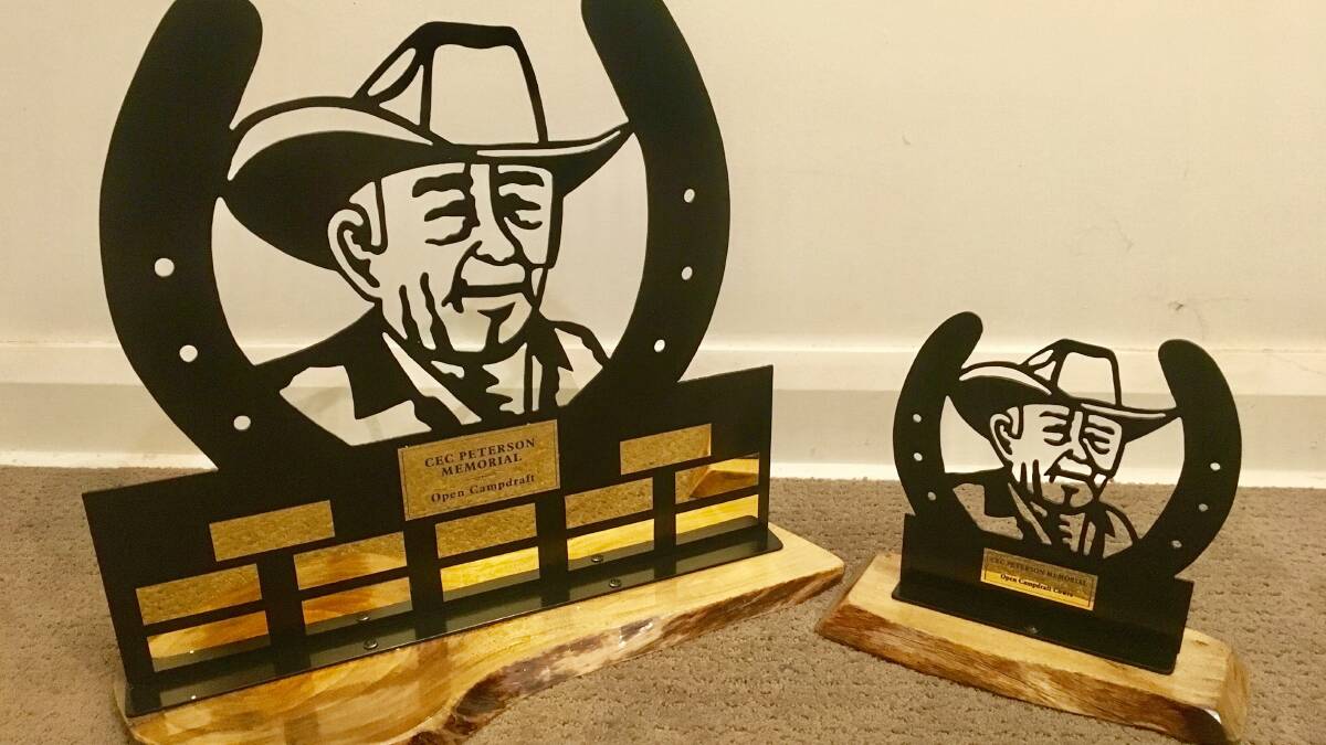 The Cec Peterson Memorial Trophy will be introduced to the Cowra Campdraft this long weekend. This event will be held on Saturday afternoon followed by the must see final which will be held under lights.