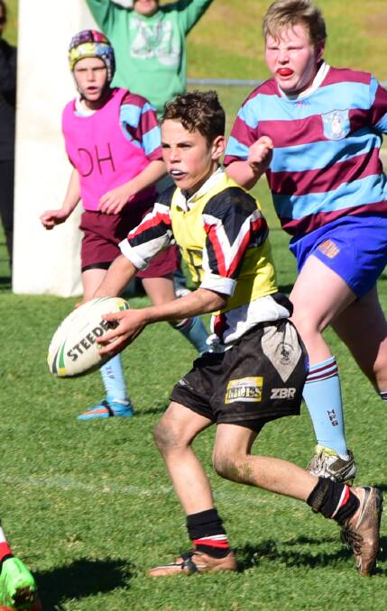 Leroy Murray's selection into the NSW PSSA No.1 side is a massive achievement for the 12-year-old rugby league gun. Photo by Belinda Soole.