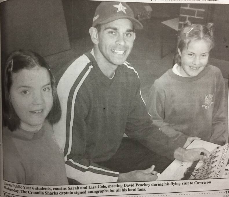 Check out who was in the Cowra Guardian back in August 2000.
