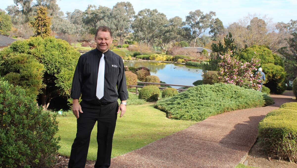 Former Cowra PCYC manager Shane Budge has taken on the role of manager at Cowra's number one tourist attraction, the Japanese Garden and Cultural Centre.