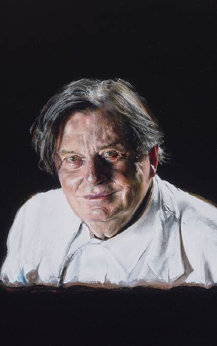 Archibald Prize winner Louise Hearman's "Barry". Photo AGNSW, Nick Kreisler.