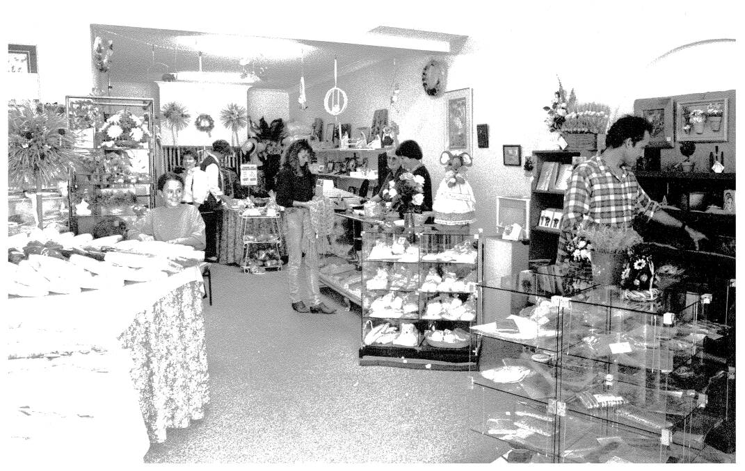 The Cowra Craft Shop when it moved to its current location at the top of Kendal Street in 1988.
