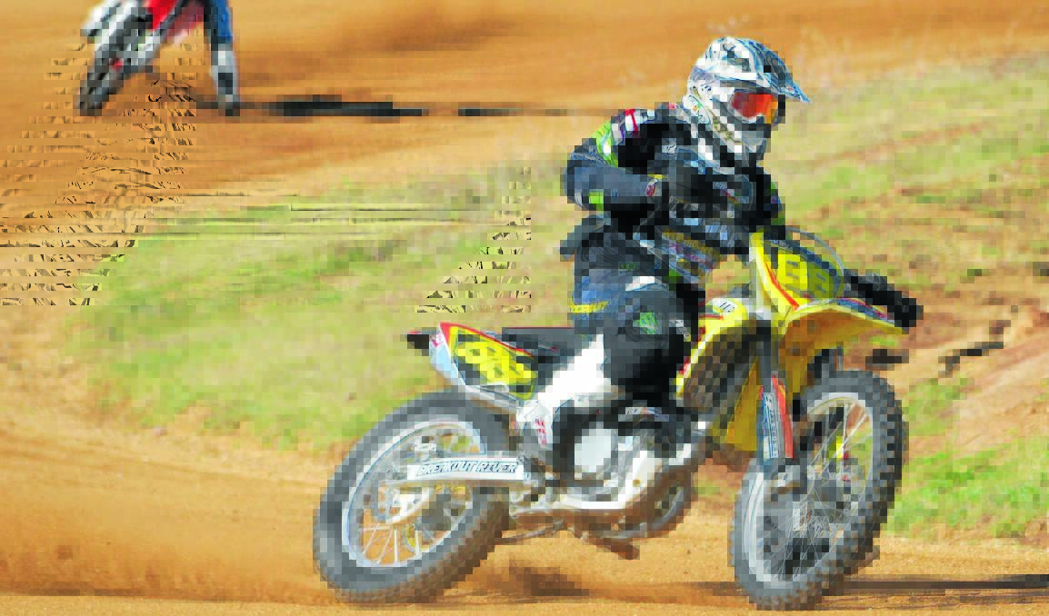 Toby Pollard is one of the Cowra riders vying for the Australian Junior Dirt Track title this weekend.