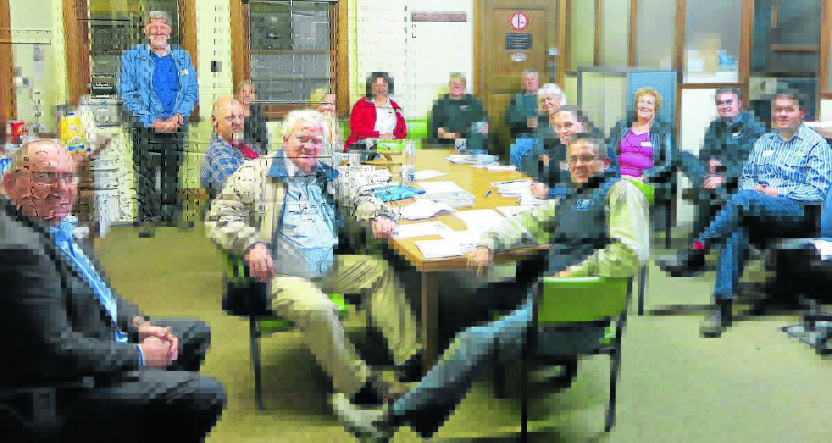 The Cowra Business Chamber hosted researchers from the Australian National University to its meeting earlier this month to hear about their ongoing project. Photo contributed.