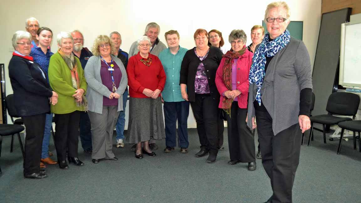 The Josephite Foundation Cowra's NILS volunteers farewell Maria Bell (FRONT).