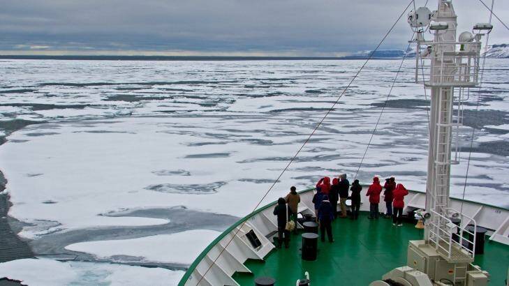 Adventure bound: Through the Northwest Passage. Photo: Supplied
