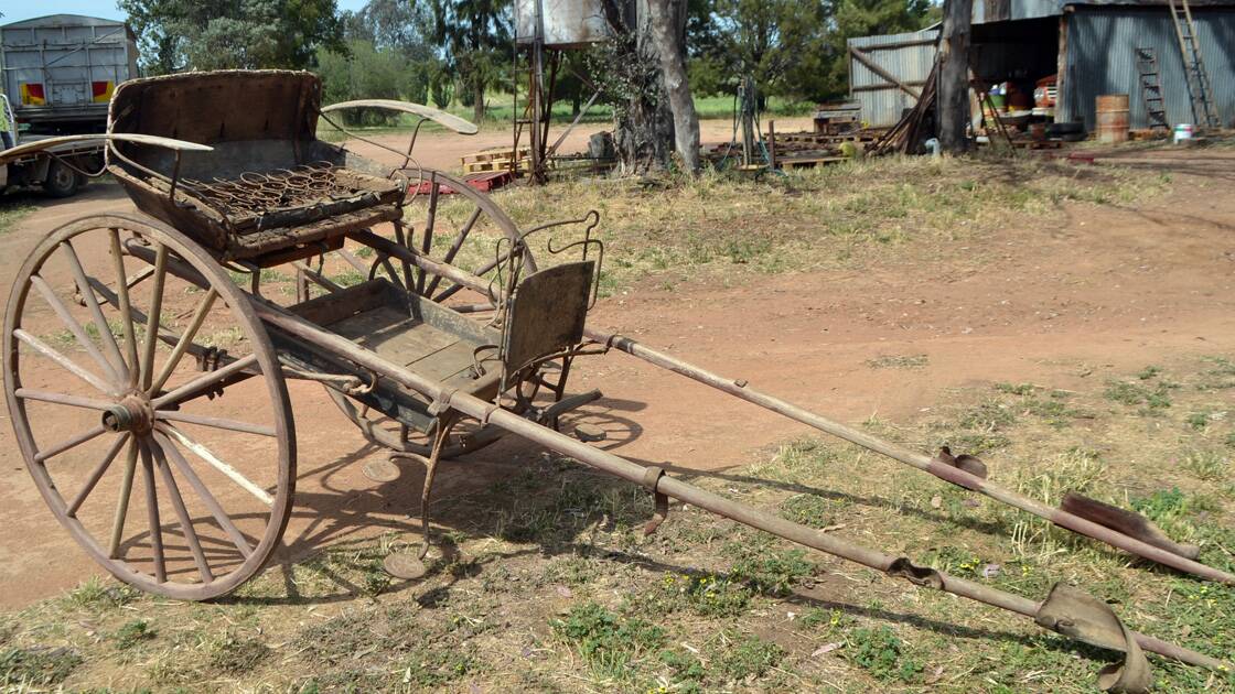 Need a horse drawn cart? Well this one just needs some beautifying and it would be perfect.