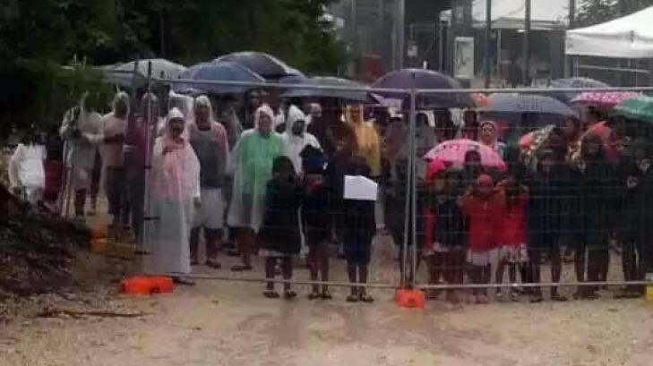 Slammed by the United Nations: the detention centre on Nauru. Photo: Refugee Action Coalition