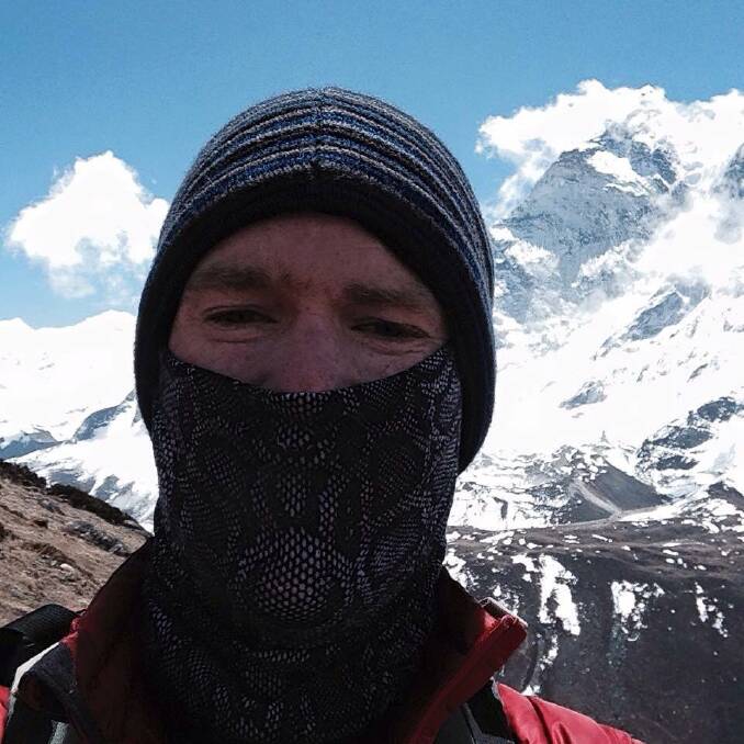 The family of Scenic Rim mountaineer Innes Larkin, who is on a climbing expedition in Nepal, have not been able to contact him directly because of a network outage at Rathdowney.