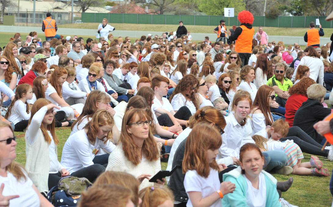 Photos of Saturday's red-tinged fun and fundraising as redheads descended on our city