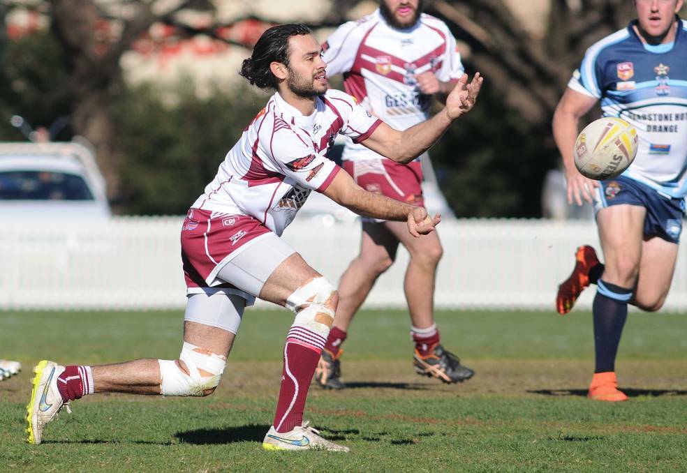 ONE OF THE BEST: Missing Blayney Rams halfback Terry Brown.