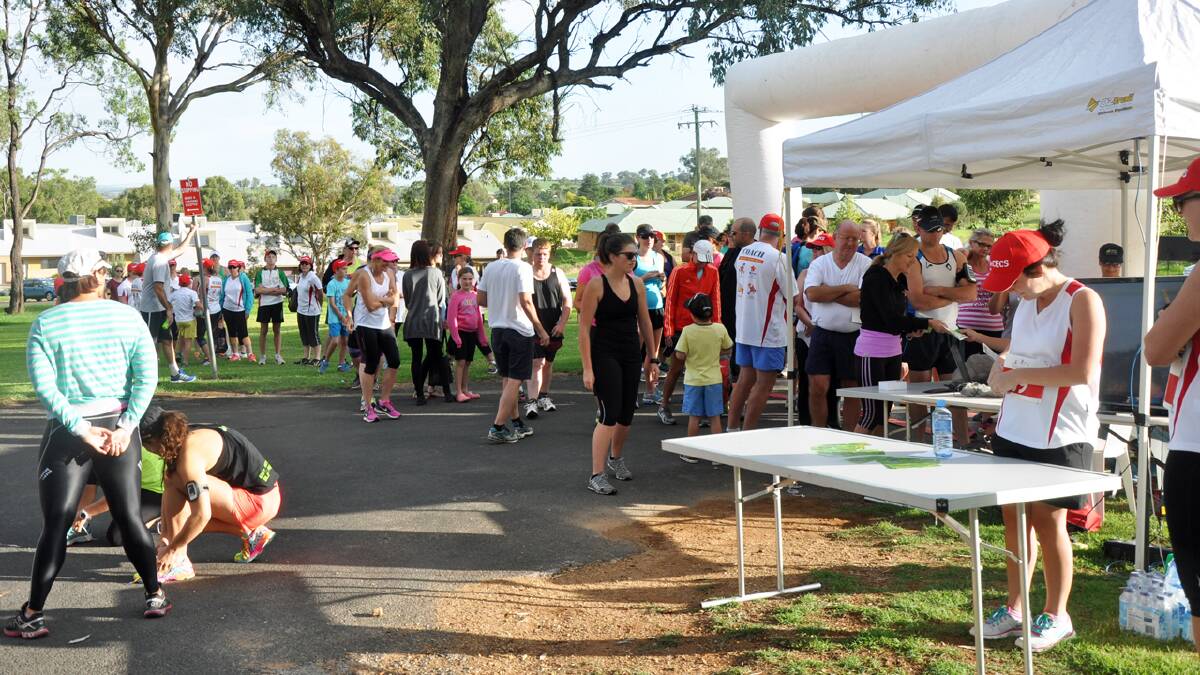 The crowds rolled in for the first Festival of Internation Understanding Fun Run.