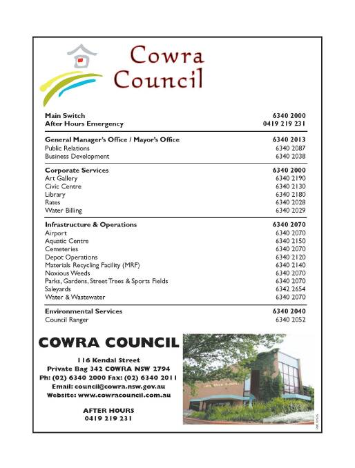 2014 Cowra Community Guide l FEATURE