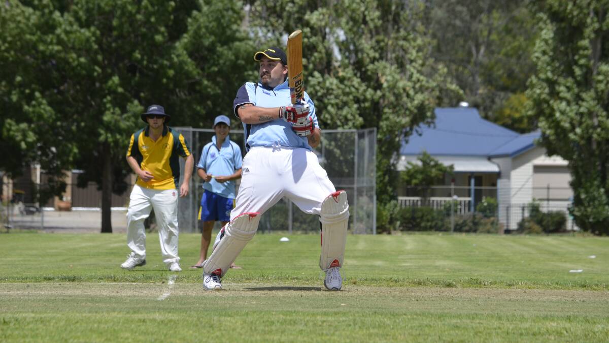 Ben Mitton scored an ominous 39 runs at the top of the order for Grenfell on Saturday.