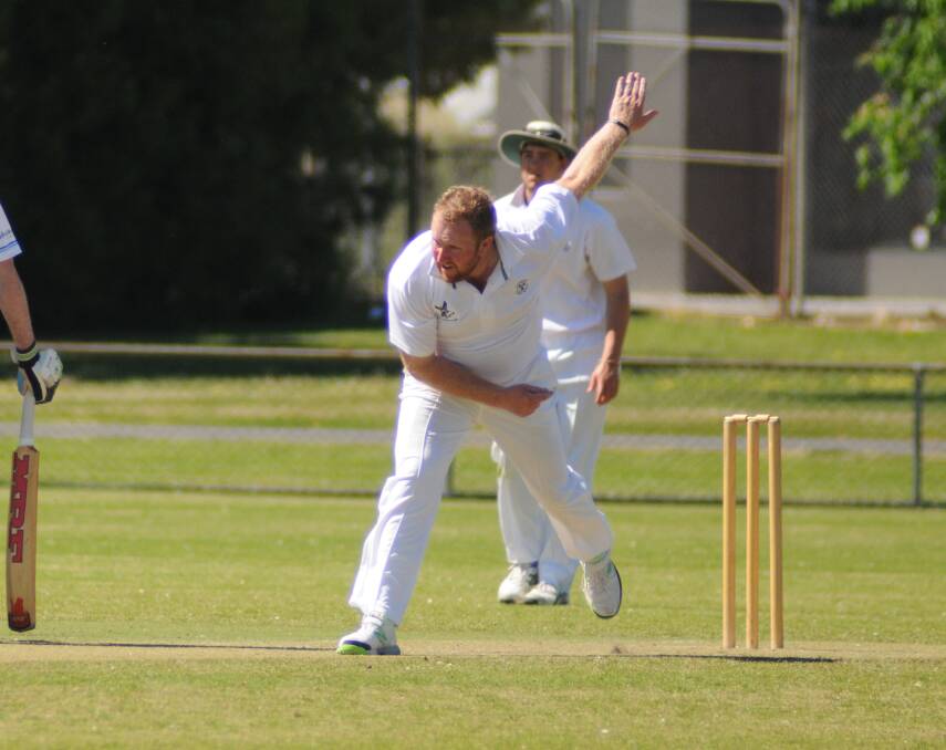 David Henderson has led the way in the bowling department taking five wickets in three appearnces for Cowra.