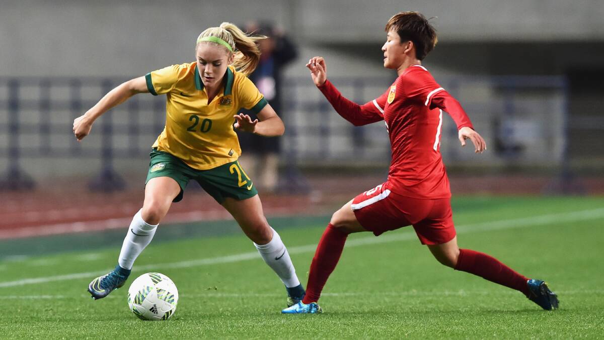 Cowra's Ellie Carpenter has been selected in the Matildas 20-person squad for the upcoming matches against New Zealand.