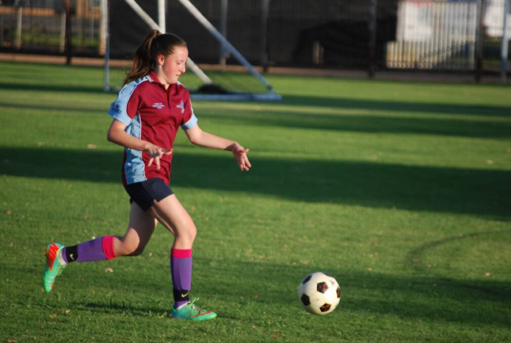 Chloe Lanham has made selection into the under 14s Australian futsal team to tour the UK in October. 