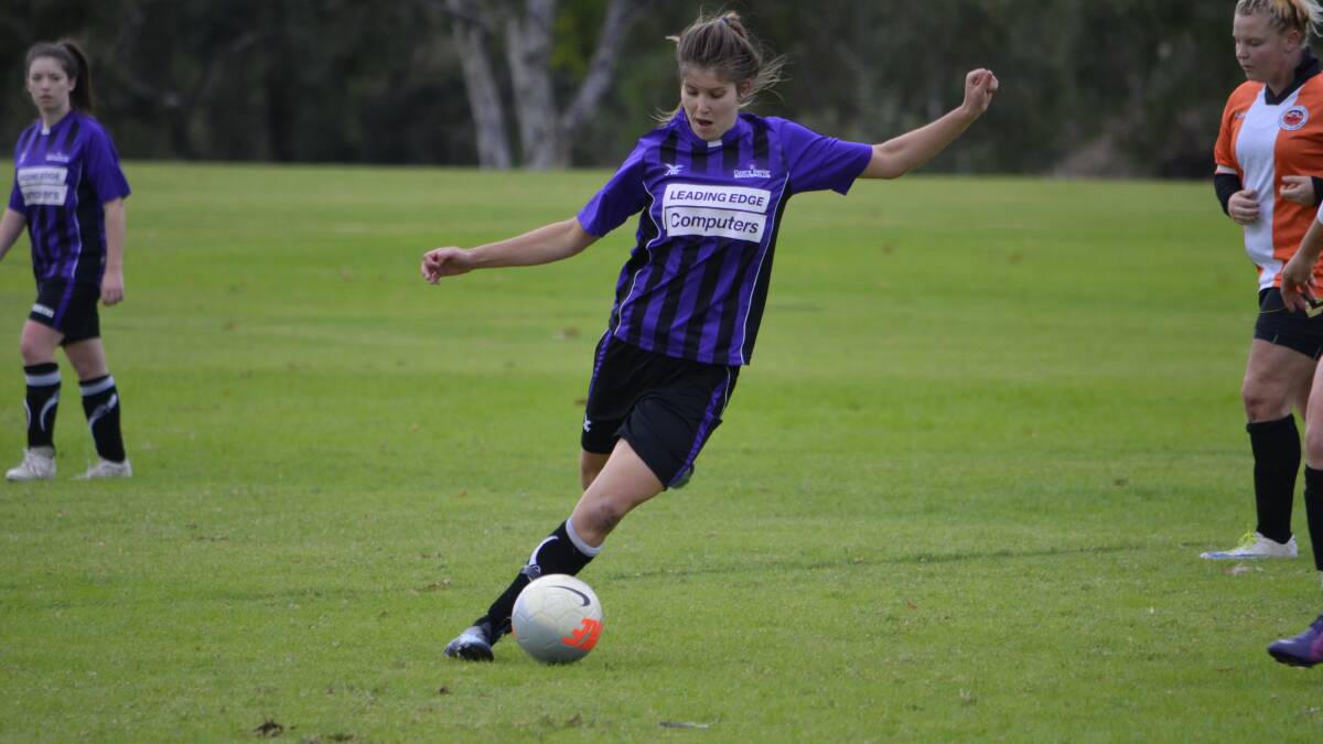 Sophie Frenda-Briggs has a great season for the Cowra ladies first team. FILE PHOTO