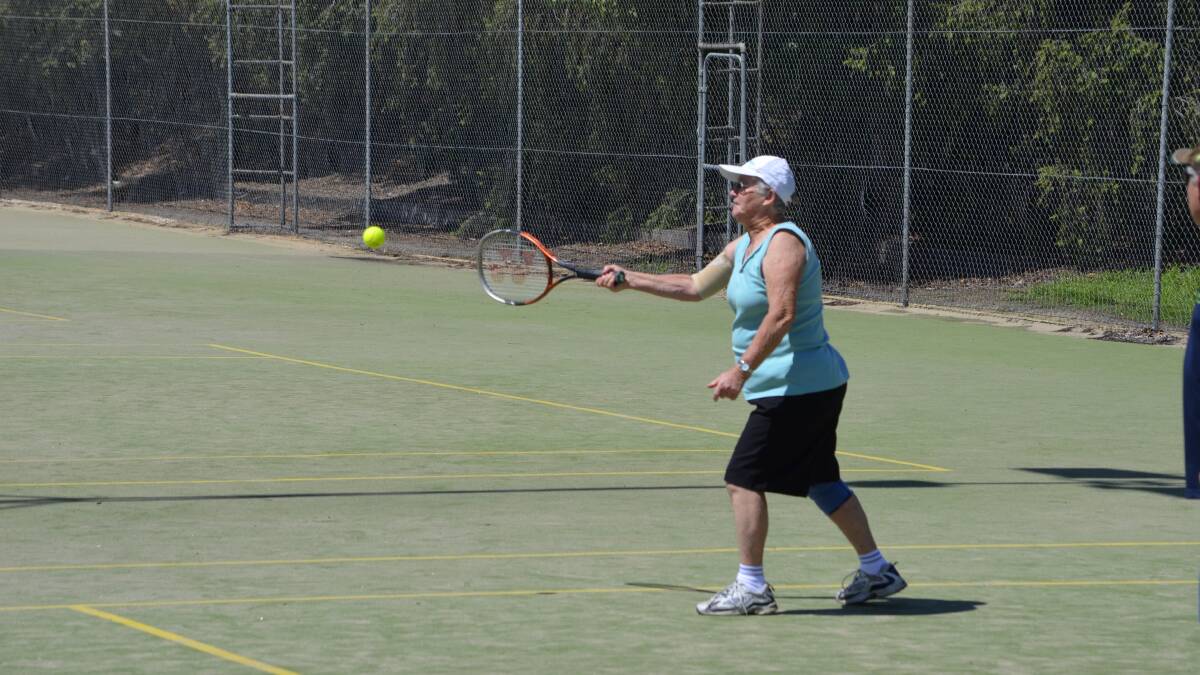 Ladies tennis action from last year, it resumes Tuesday March 3.