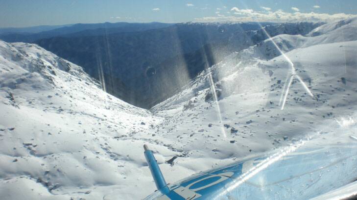 Searching ... SnowyHydro South Care is involved in the search over Kosciusko for a missing bushwalker.