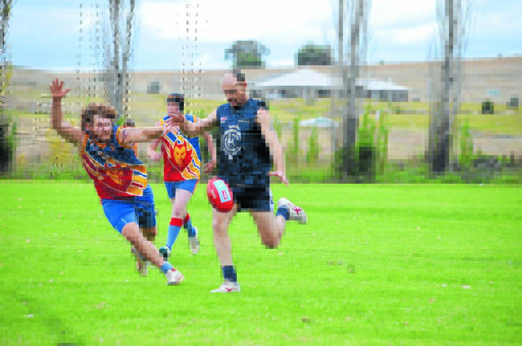 Cowra captain Frank Bright reaped a 10-goal haul in a best on ground performance.