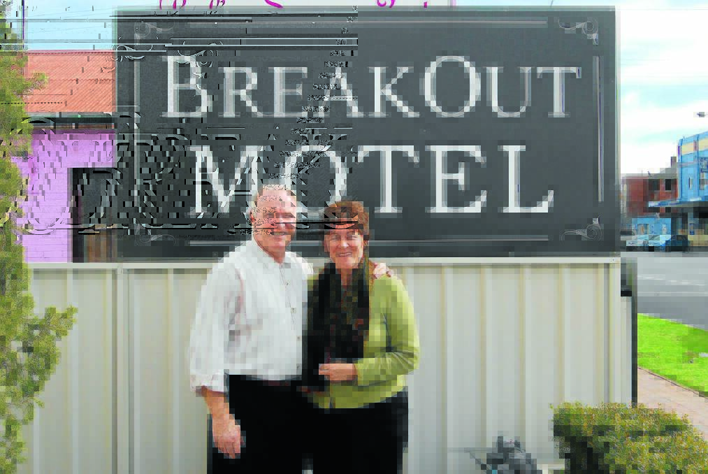 Jim and Georgina See manage the Breakaway Motel.