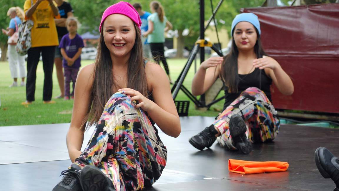 Cowra's youth were front and centre at the carnival celebrations at the 2014 Festival of International Understanding on Saturday, March 15.