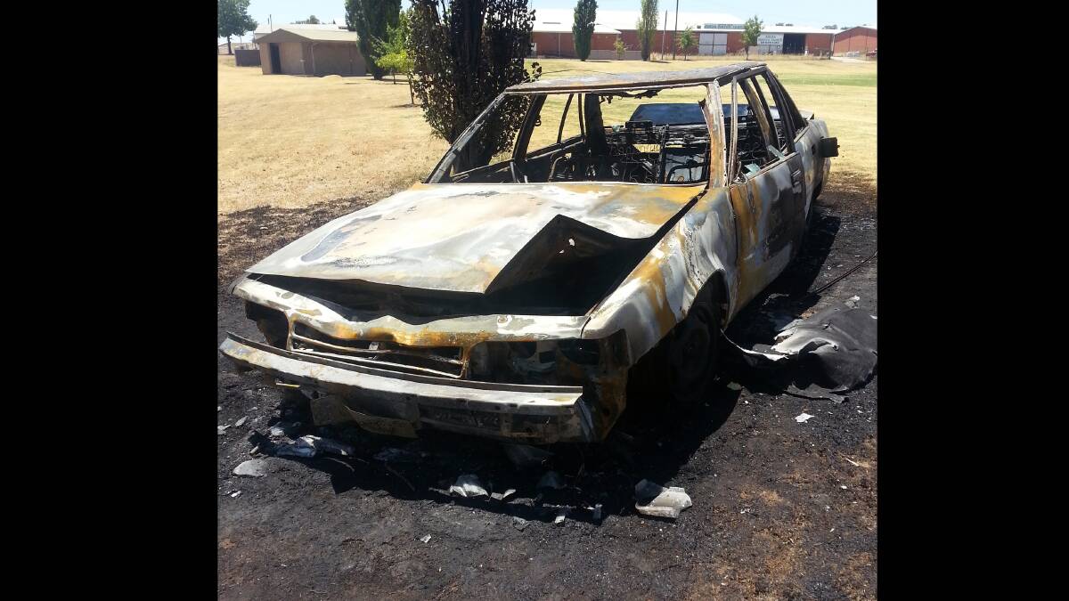 Stolen and burnt out....what one Cowra family woke up to last week - the same day of a relative's funeral.
