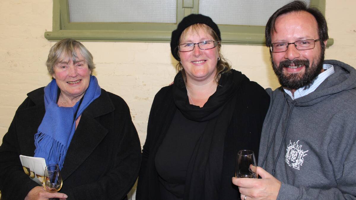 Diane Walker, Amanda Walker and Stephen Della went to the Cowra Wine Show's Public Tasting on the weekend.