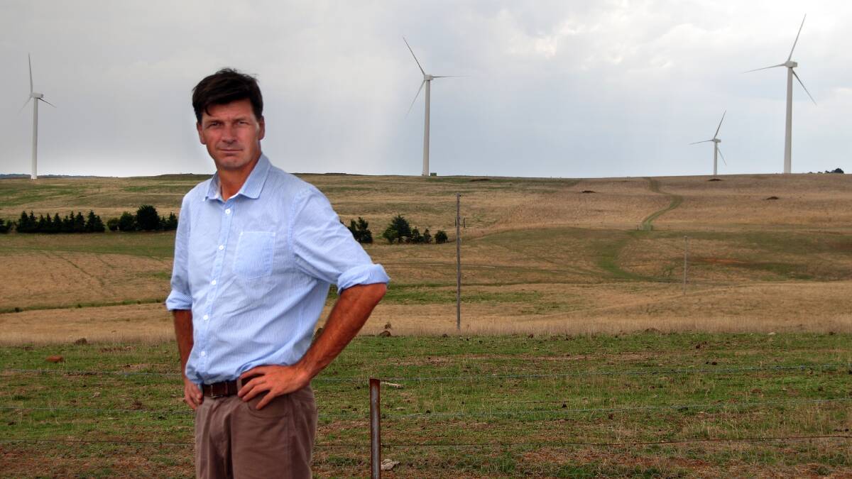 Member for Hume Angus Taylor.