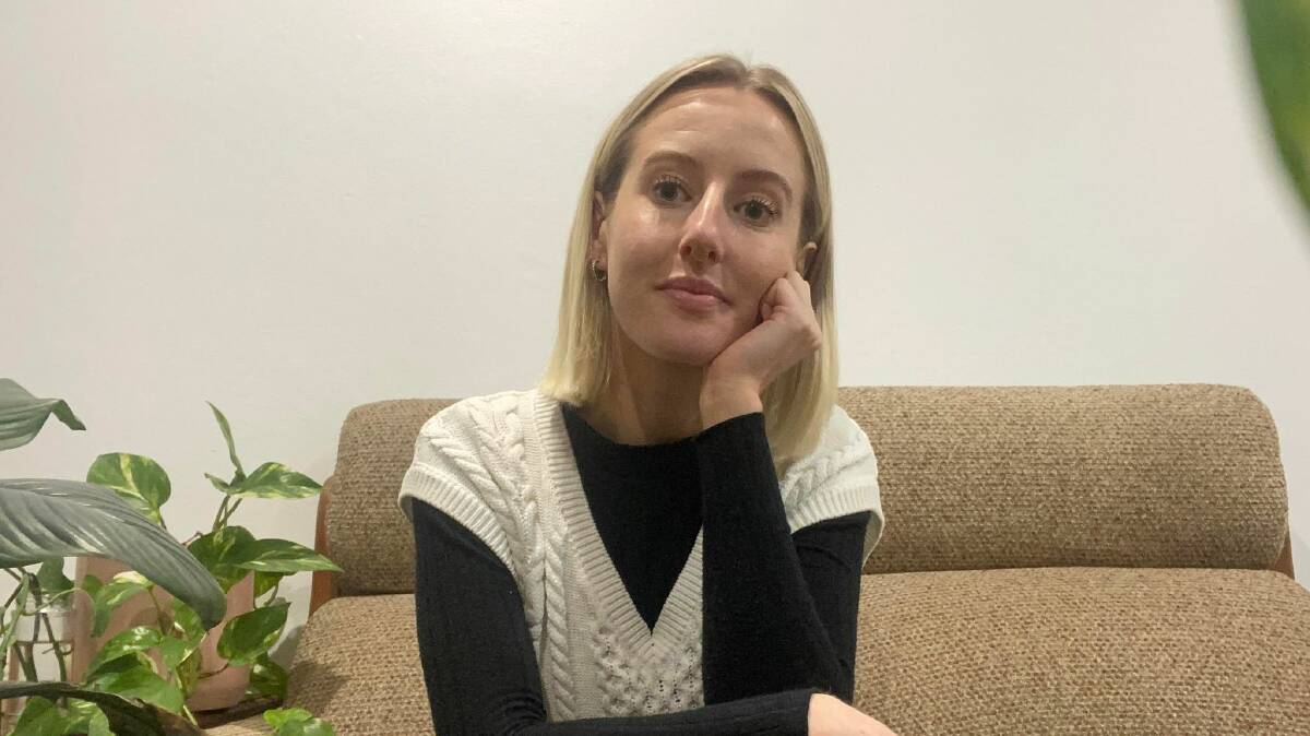 Illawarra Mercury journalist Grace Crivellaro, 25, has struggled to find stable housing on the NSW South Coast and Illawarra region. Picture: Supplied