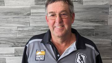 Magpies president Bruce Wallace 