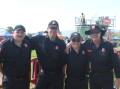 Station 270: Cowra firefighters Andrew Saywell, Anthony Benton, Stephen Overman and Greg Buckingham