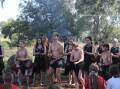 Cowra High students of the Wagambirra Dance Group perform as part of the opening of the Yindyamarra Yarning Circle. - Daniel Ryan