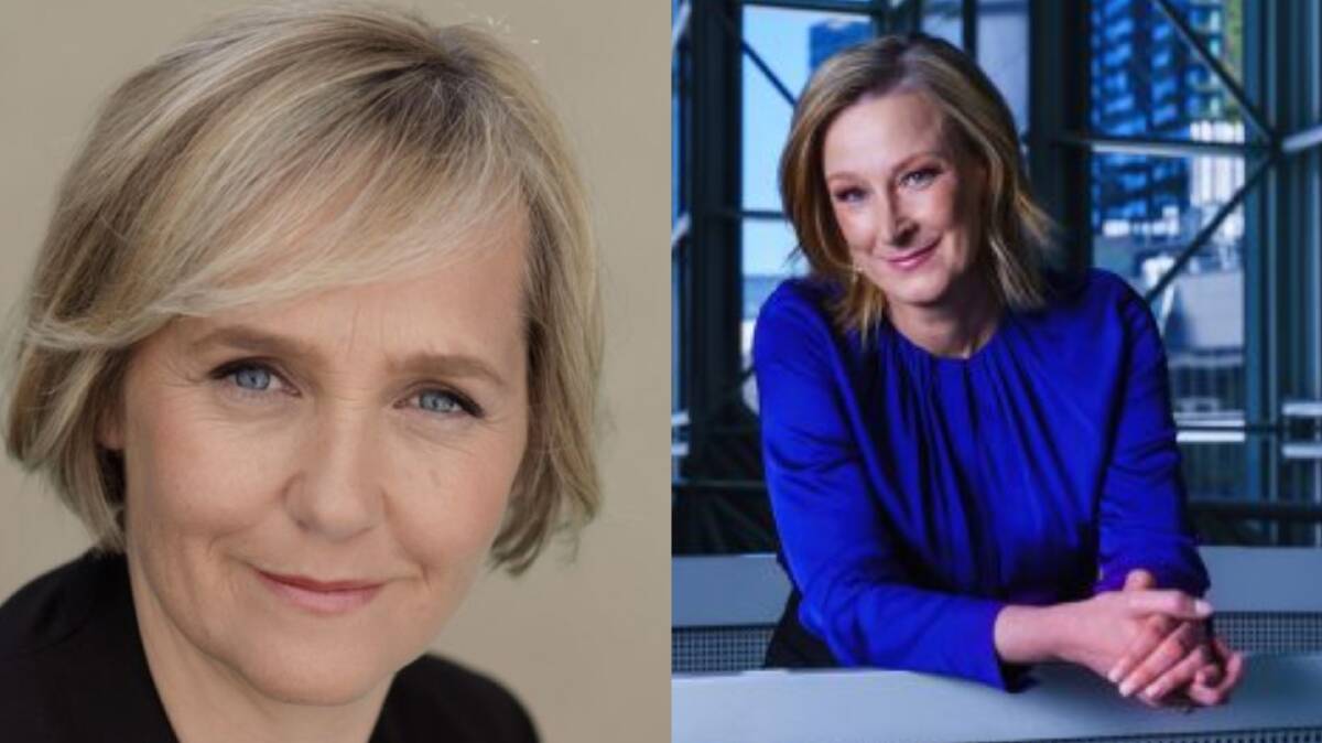 Sarah Ferguson, left, will replace Leigh Sales, right, as presenter of ABC's 7.30 program. Pictures: Supplied