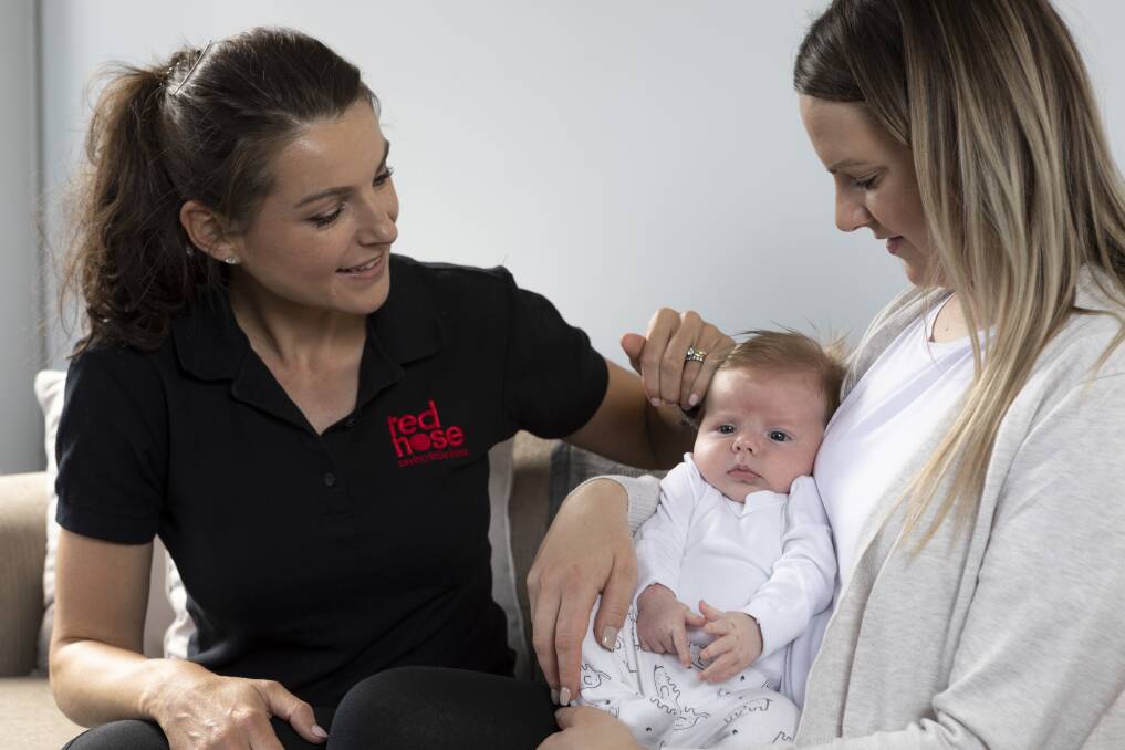 Support: Red Nose Australia assists new parents and carers by offering safe sleeping education.