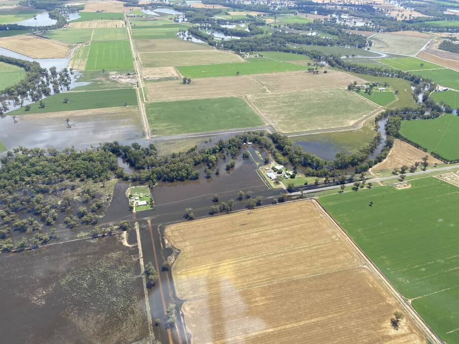 FLOOD WATCH: The Lachlan River is at the major flood level at Bedgerabong. Picture: NSW SES
