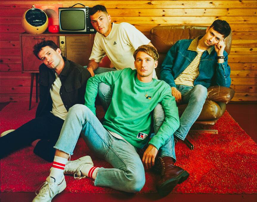 FAVOURITE: UK band Glass Animals struck gold with Heat Waves.