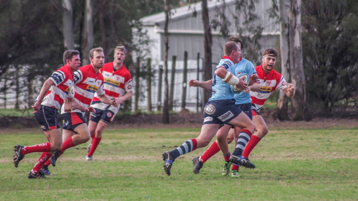The Kangaroos made the most of their road trip, delivering a 42-point upset against the Cowra Eagles at the Cowra Rugby Grounds on Saturday afternoon. ROBIN DALE was there to photograph the action. 